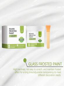 Matte Frosted Glass Paint, Office Blackout, Bathroom Glass Privacy Coating, Frosted Glass Paint