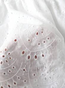 EARO 女士甜美优雅混合蛋糕下摆半身裙，百搭