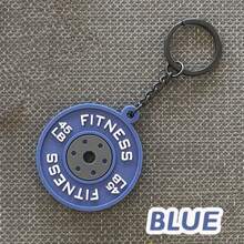 1pc Mini Barbell Weight Keychain, Fashion PVC Keyring For Men, Unisex Fitness, Suitable For Father's Day, Teacher's Day, Airplane Decor, Car Key And Backpack Accessory Car Accessories Bag Charm School Letter Cute Goth Y2k Halloween Accessories Teachers Day Christmas Gift Ideas Bag Lanyards With Id Holder Car Accessories Bag Charms - Multicolor - View 12