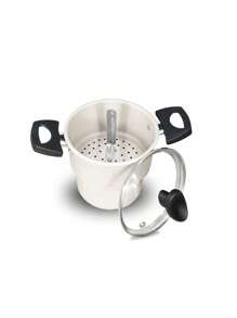 Non-Stick Couscous Pot With Glass Lid 14cm