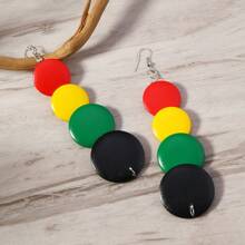 Nuovi orecchini in legno fatti a mano stile boho vintage, design vintage polivalente e alla moda