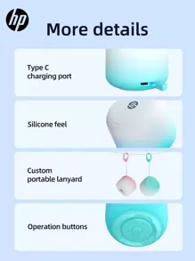 HP HP Wireless Speakers,Dopamine Color Matching Speaker,Outdoor, Portable,TF\Flach Drive Data Read,Wireless Speaker, Wireless5.3,Booming Bass-Charge Speakers For More Louder Volume And Longer Service Lifetimes