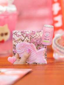 4pcs/Set Vintage Style Cuisine Stickers, Travel Series, For Scrapbooking DIY Decoration