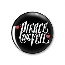 44mm 1.7inch Pins Broach DIY Buttons Snap-In Craft - White - View 1