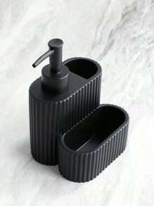 Kitchen Soap Dispenser, Dishwasher Liquid Dispenser Bottle, Spare Bottle, Pot Brush And Dishwasher Sponge