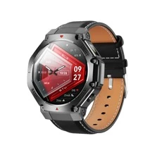 TR3MAX Smart Watch With Calling Function, Wireless 5.0, Multiple Sports Modes, Weather Forecast, AI Voice Control, Music Playback, Compatible With IPhone And Android, TFT Display, Silicone Strap, USB Charging, 410mAh Battery, Smart Watch For Android Phones