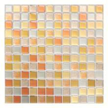 10pcs/Set 9.3"X9.3" Peel And Stick Backsplash Tiles, Waterproof And Oil-Proof, Easy-To-Clean, Effortless Style Upgrade, Peel-And-Stick Wall Tiles For Bathroom, Kitchen, Kids Room, Home Decor