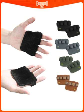 GOUNOD 1Pair New Weight Lifting Gym Workout Gloves Men & Women, Partial Glove Just For The Calluses Spots, Great For Weightlifting, Exercise, Training, Fitness Gym Accessories, Sport, Gym, Home Exercise, Women's Gym Gloves, Boxing Gloves, Gym Gloves, Gym Gloves, Men's Gym Gloves