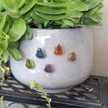 50 szt./20 szt./10 szt. Świecące figurki żab - kolorowe żywiczne dekoracje samochodowe i ogrodowe, idealne do krajobrazów z mchu i akcesoriów samochodowych, kolekcja miniaturowych figurek żab dekorowanych na prezenty na przyjęcia, prezenty świąteczne