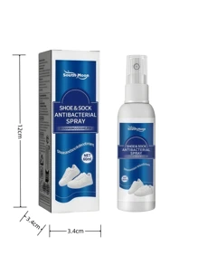 Spray Desodorante para Sapatos e Meias - Limpador e Refrescante de Sapatos Esportivos para Pés, Meias, Armários - Adequado para Academia, Café, Casa, Restaurante, Festa, Escritório - Ótimo Presente para Dia dos Pais, Dia das Mães, Amigos, Namorado/Namorada, Família, Professores, Colegas de Trabalho