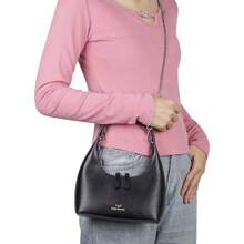 Royal Bagger Genuine Leather Small Handbag For Women – Fashionable Casual Chain Shoulder And Crossbody Bag