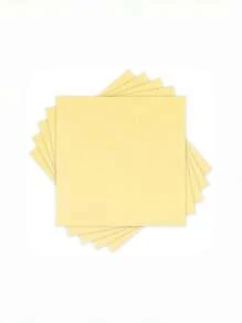 20pcs/40pcs/60pcs/Set, 3-Ply Thickened Wheat Straw Yellow Napkins, Wedding Tea Party Birthday Party Decorative Paper Napkins, Party Decorations, Party Supplies, Holiday Decorations, Holiday Supplies