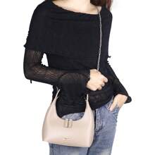 Royal Bagger Genuine Leather Small Handbag For Women – Fashionable Casual Chain Shoulder And Crossbody Bag