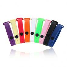 1 件可调节扣纯色男士手链，简单实用，多功能