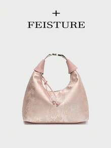 حقيبة يدوية على شكل دلو 1 قطعة من نايلون بلون سادة...