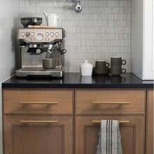 1 Piece Of Modern Minimalist Aluminum Alloy, Gold/Black Handle Drawer, Wardrobe, Nightstand, Locker, Door Handle, Furniture Hardware