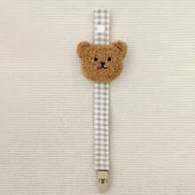 1 件新生儿奶嘴夹 - 婴儿奶嘴链夹 - 出牙玩具夹 - 防丢失带 - 不含奶嘴