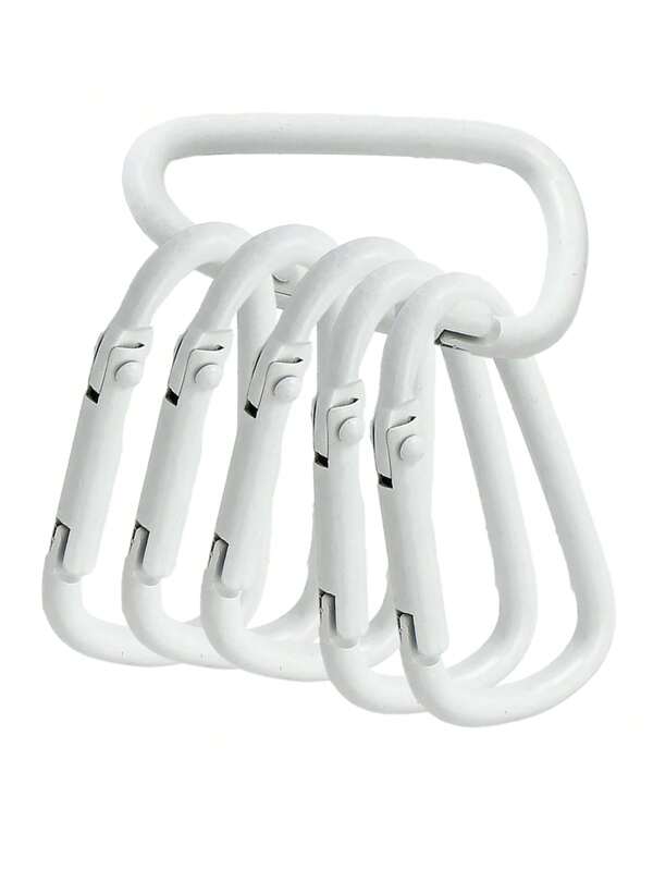 Aluminum Alloy Carabiners, Durable Spring Door Keychains For Outdoor, Camping, Hiking - Heavy Duty Accessory Carabiner Set