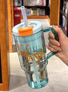 1 件大容量便携式清新夏季水杯带茶滤