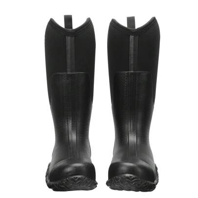 Men's Steel Toe Rubber Boots, Protective Shoes, Waterproof Rain Fishing Boots, Outdoor Non-Slip Work Shoes, Lightweight And Durable, Suitable For Manu