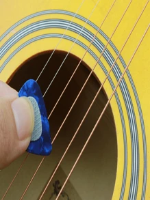 10/20/30pcs Guitar Picks With Anti-Slip Texture: Anti-Slip Picks In Various Thicknesses To Enhance Grip And Control