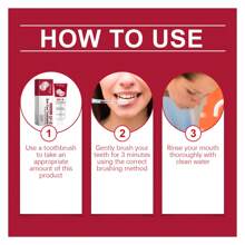 Oralhoe Gum Care Toothpaste Gently Brightening Teeth, Cleaning Yellow Stains And Improving Tooth Enamel