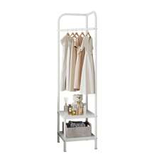 Metal Corner Coat Racks, Freestanding Garment Rack With Storage Shelf, Clothing Racks Entryway Coat Rack For Hallway, Entryway, Bedroom, Living Room, OfficeHanger Stackers Back To School Travel Essentials Room Decor,Home Decor,Bedroom Decor Storage Organization And Storage Puppy Keep Dress Shorts Phone Case Bikini Summer Dresses For Women Skirt Summer Dress Dresses Nails Jeans Tops White Dress Dresses For Women - White - View 1