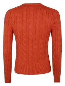 Polo Ralph Lauren - Women Long Sleeve Cardigan - SOLAR SKY - View 2