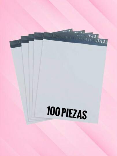 Sobres para mensajería 28x40 cm, adhesivos, paquete de 100 unidades – Packatelas.