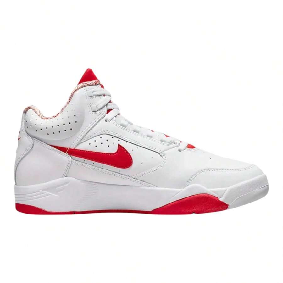 Tenis Nike Tenis Air Flight Blanco/Rojo Para Hombre - Blanco - Ver 1