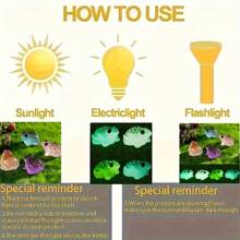 50 szt./20 szt./10 szt. Świecące figurki żab - kolorowe żywiczne dekoracje samochodowe i ogrodowe, idealne do krajobrazów z mchu i akcesoriów samochodowych, kolekcja miniaturowych figurek żab dekorowanych na prezenty na przyjęcia, prezenty świąteczne