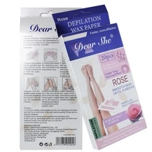 Bandas Tiras Cera Fria Depilacion Depilar Piernas Axilas - Rosa - Ver 4