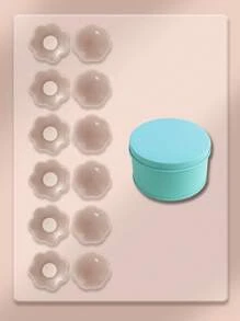 2/6/12 Box Women's Silicone Nipple Sleeve Invisible Waterproof Anti-Friction Breast Petals Seven Colors Of Choice - Multicolor - View 23