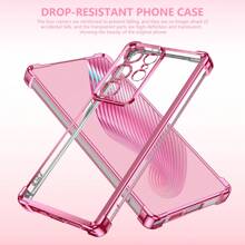 全新电镀防震手机壳，适用于三星 S22/S23/S24/S25+ 系列、A04/A05/A14/A15/A24/A25/A34/A54、OPPO、VIVO、Redmi 13c+、Moto G 系列、Redmi NOTE 13c/14/12/11PRO、HONOR 90/80/70/60/50/X9A、B 防水防摔防刮 - 粉色 - 查看 2