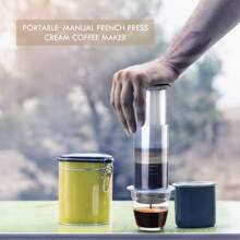 iCafilas Espresso Coffee Maker Portable Cafe French Press Air Press Drip Coffee Pot For Machine Barista Tools