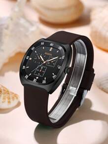 BIDEN BIDEN Ladies' Watch, Stylish Square Design, Suitable For Daily Leisure And Sports