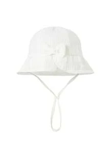 1 件 [1-2 岁] 婴儿亲肤柔软渔夫帽，幼儿可爱蝴蝶结设计太阳帽，多种颜色可选，吸湿排汗，防晒，防风，适合日常休闲穿着和户外使用 - 1PC - 查看 3