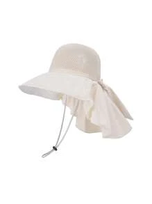 1 Stück Damen Sonnenhut mit Großem Schirm, Sommer Outdoor Hut mit breiter Krempe zum Sonnenschutz - Fischerhut - Übersicht 12