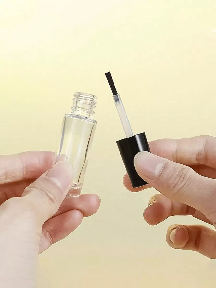 1/2pcs Mini Ravel Bottles For Liquid Foundation & Concealer, 3ml/0.1oz - Portable Cosmetic Containers With Twist-Top Caps, Fragrance-Free, Ideal For Makeup Samples & Toiletries - Multicolor - View 1