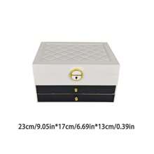 1pc Multifunctional Blank Jewelry Display Tray, Suitable For Necklaces, Earrings, Rings, Great Gift For Women