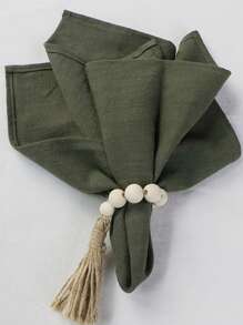 2/6/12/300pcs Solid Color Cloth Napkins, Reusable And Washable, Suitable For Parties, Gatherings, Picnics, Home Decor