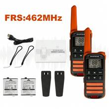 Baofeng 宝峰 2 件装 FR-22A F22 迷你对讲机 PMR FRS 便携式双向无线电 Type-C 充电器 适合露营旅行 - 彩色 - 查看 11