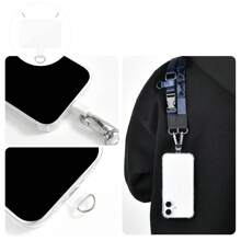 Adjustable Phone Lanyard Strap, Suitable For All Smartphone Models, Thick 0.8 Inch (2cm) Wide, Multifunctional Nylon Shoulder Strap, , For Hiking, Crossbody Bag