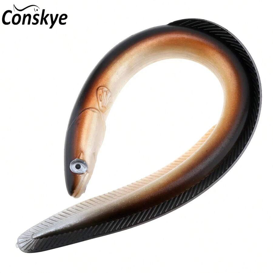 قطعة واحدة طعم سمك اصطناعي طري واقعي بطول 30سم/22.86 بوصة وبوزن 58 جرام - متعدد الألوان - مشاهدة 1