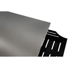 Outdoor Kitchen Wicker Island Rolling Cart And Storage Cabinet Wheels And Stainless Steel Extended Table Top Side Handle For Patio Kitchen Or Bar Cart Brown