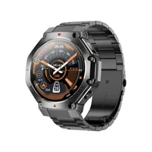 TR3MAX Smart Watch With Calling Function, Wireless 5.0, Multiple Sports Modes, Weather Forecast, AI Voice Control, Music Playback, Compatible With IPhone And Android, TFT Display, Silicone Strap, USB Charging, 410mAh Battery, Smart Watch For Android Phones