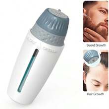 1 PIEZA Puntas de aguja ajustable en profundidad de 0-1,5 mm, Punta de aguja de titanio Bio, aplicador de microagujas derma stamp para esencia, penetrador para mejora de la piel reutilizable