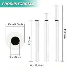 710-1100MM Adjustable Breakfast Bar Kitchen Worktop Support Table Leg Ø60mm - White - View 5