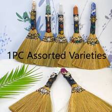 随机 1 件高品质 DIY 水晶扫帚、散装宝石、工艺爱好者的绝佳礼物、宝石首饰、闪光、生日礼物、女性礼物、情人节礼物、复活节礼物。 - 彩色 - 查看 12