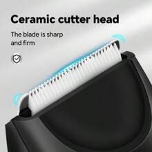 Digital Display Private Scissors Rechargeable Electric Shaver Body Hair Trimming Hair Clipper Beard Shaving Razor - Multicolor - View 8